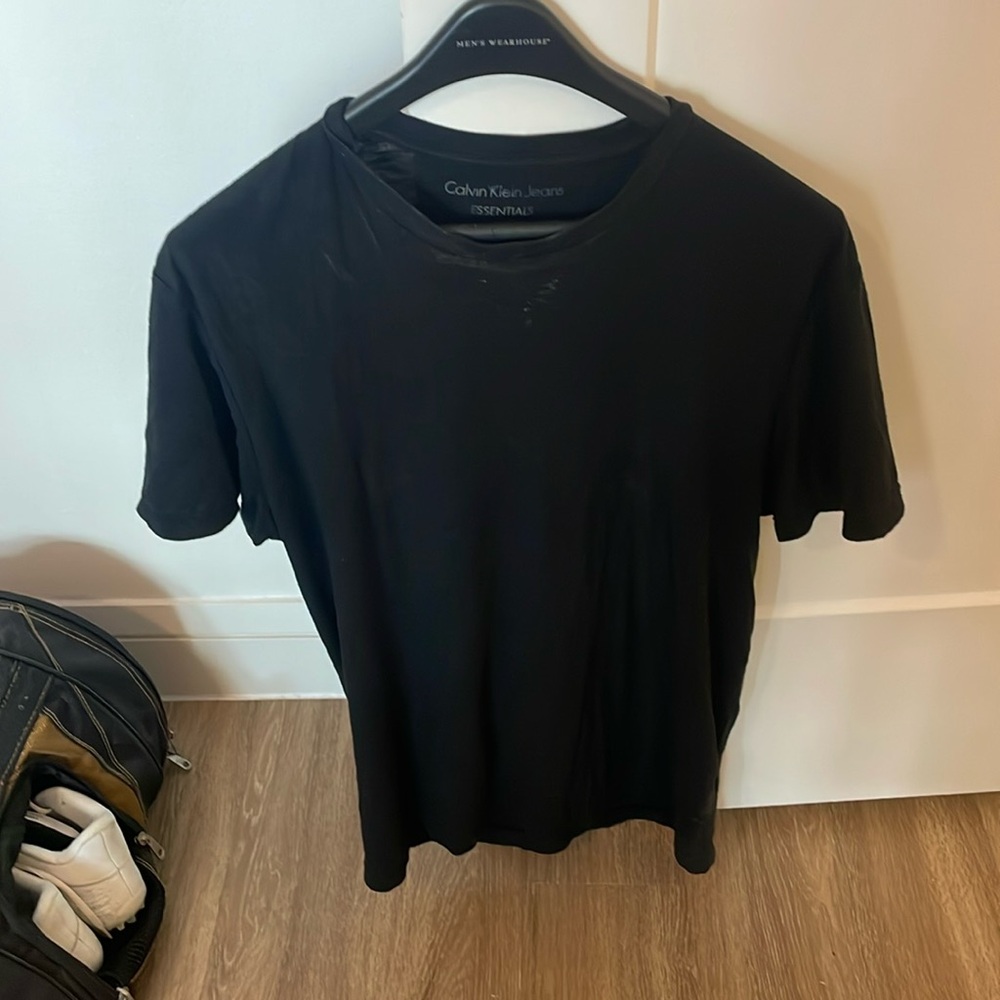 Calvin Klein black tee